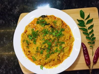 rotli nu shak - Chhas ma vaghareli rotli - masala rotli - gulabkari nu shak (2160p_30fps_VP9-128kbit_AAC).00_03_43_11.Still012